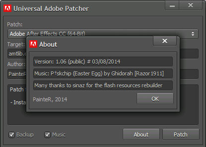 Adobe zii 3.0.4 cc 2018 universal patcher for mac